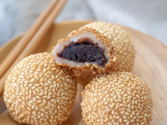 Bolas de sesámo