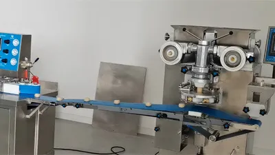 Línea de producción de galletas rellenas