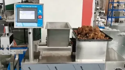 Extrusora de barra de nutrición