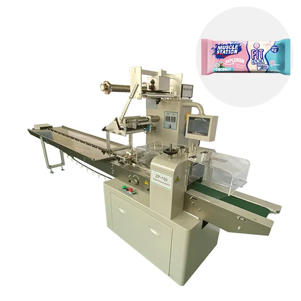 Envasadora horizontal (carrete superior)