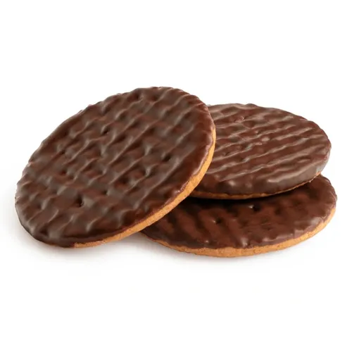 Línea de bañado de chocolate