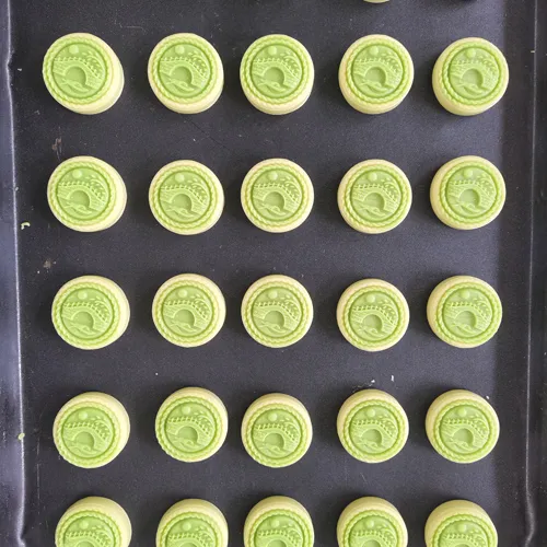 Línea de producción de galletas rellenas