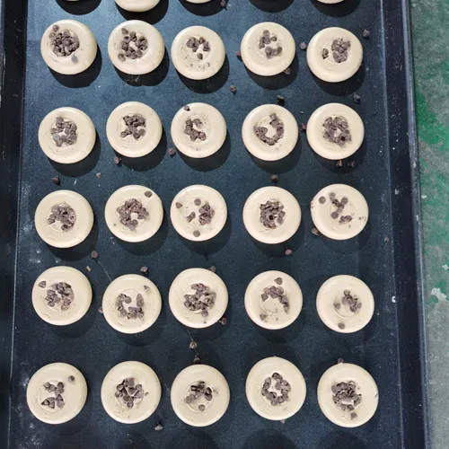 Galletas con decoración de chocolate